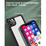 Wholesale Tuff Bumper Edge Shield Protection Armor Case for Samsung Galaxy A31 (Black)